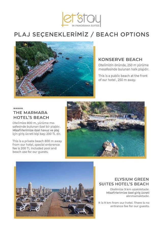 Let'stay Panorama Suites Antalya Extérieur photo