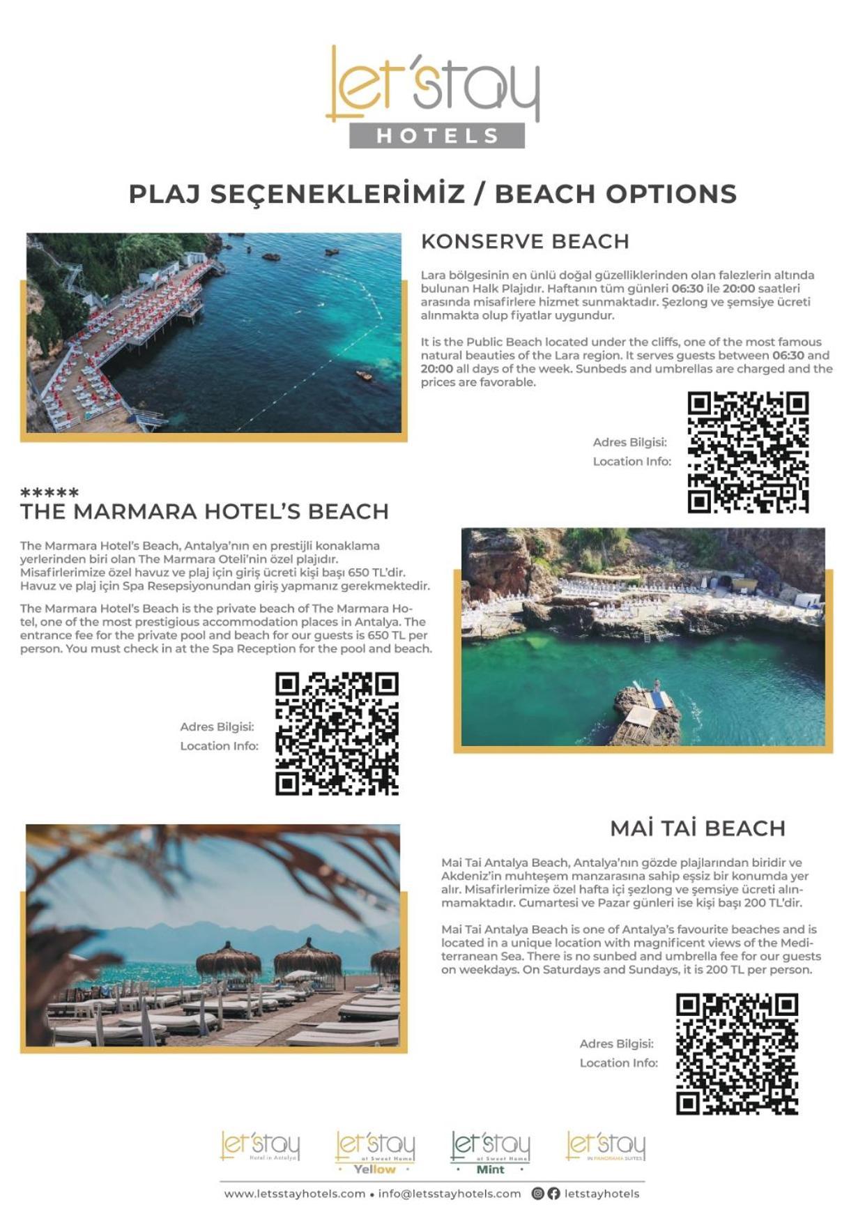 Let'stay Panorama Suites Antalya Extérieur photo